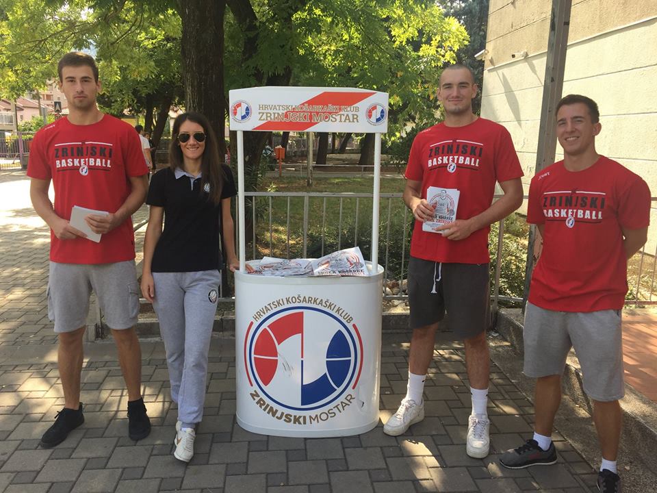 HKK Zrinjski, posjeta, oš ivana gundulića