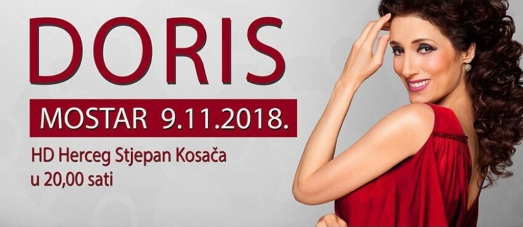 doris dragović, koncert, koncert u mostaru