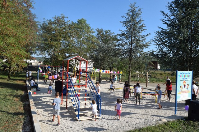 Kočerin, igralište, obnova igrališta