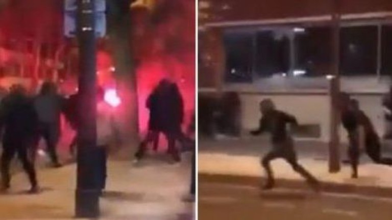 tučnjava, tučnjava navijača, masovna tučnjava