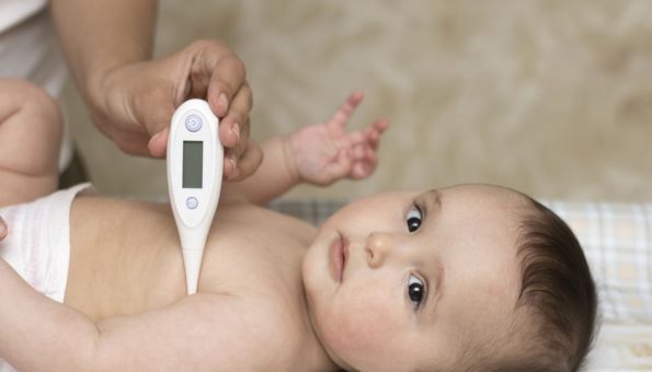 tjelesna temperatura, djeca rast
