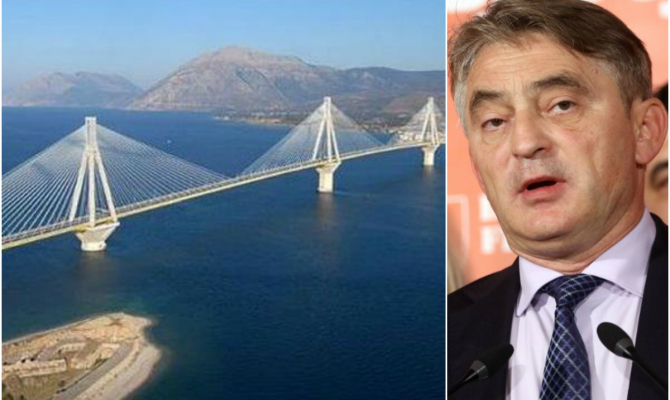 Luka Bebić, Pelješki most