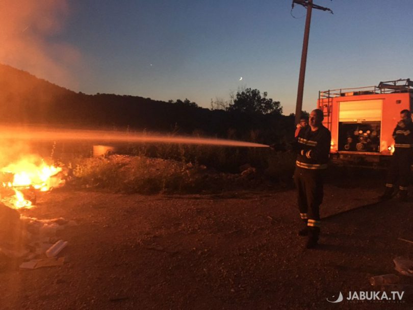 požar, Široki Brijeg