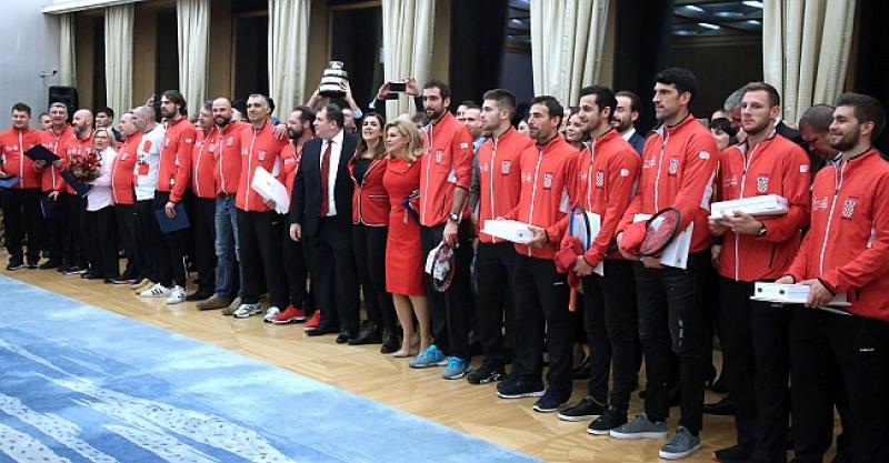 Kolinda Grabar Kitarović, Davis cup,  Hrvatski teniski savez