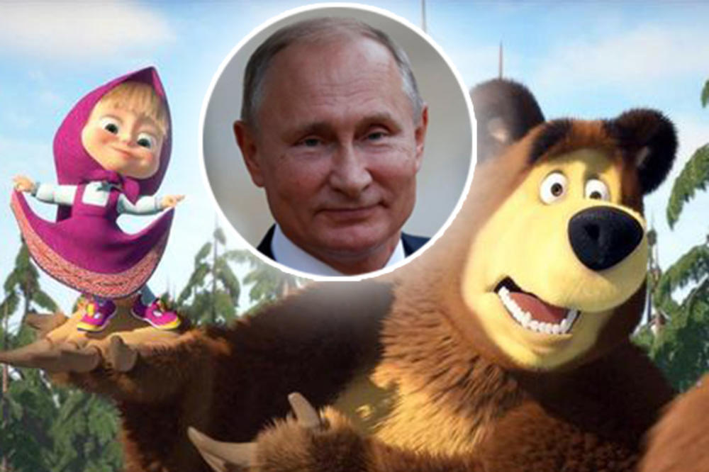 maša i medo , Vladimir Putin