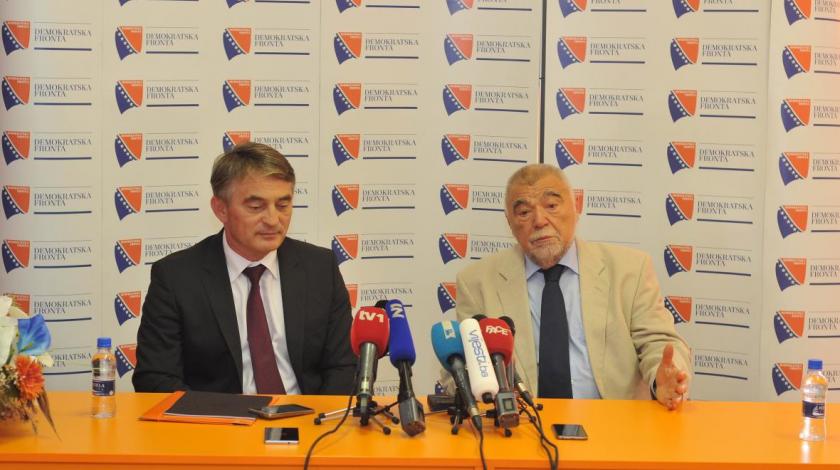 Željko Komšić, Stipe Mesić