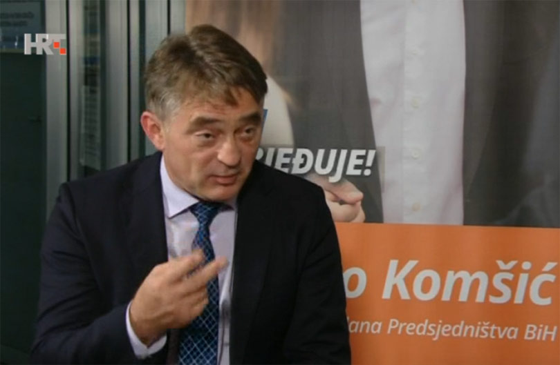 Aleksandar Stanković, Željko Komšić političar