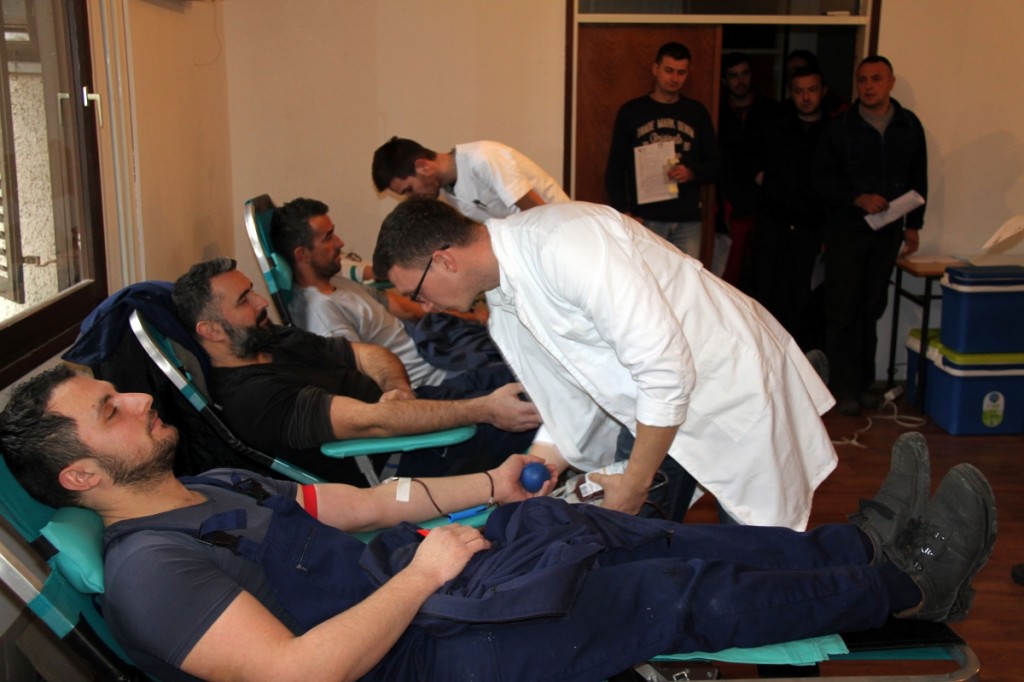 Aluminij Mostar, darivanje krvi, dragovoljno darivanje krvi