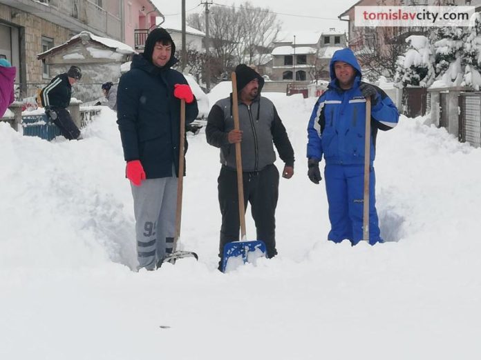 Tomislavgrad, snijeg