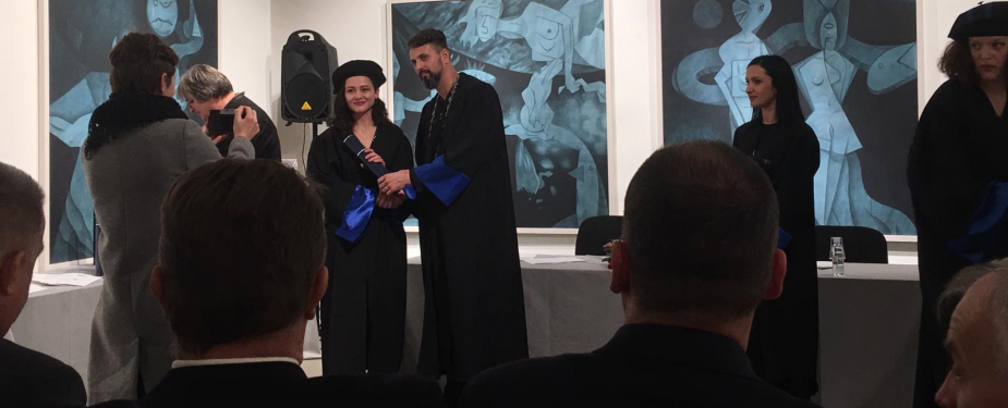 promocija nečega, Akademija likovnih umjetnosti