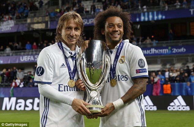 Luka Modrić, Marcelo