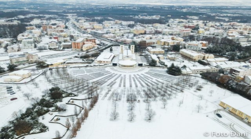 Međugorje, snijeg