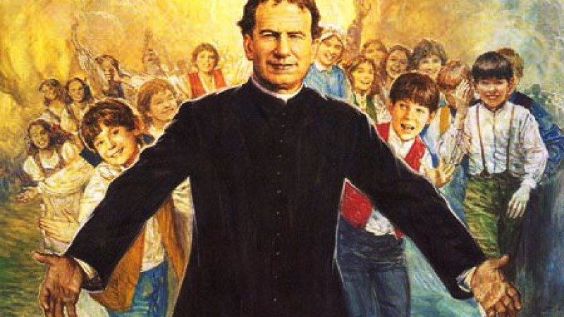 Sveti don Bosco, crkva, sveci