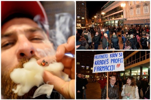 marihuana, rijeka, prosvjed, prosvjednici