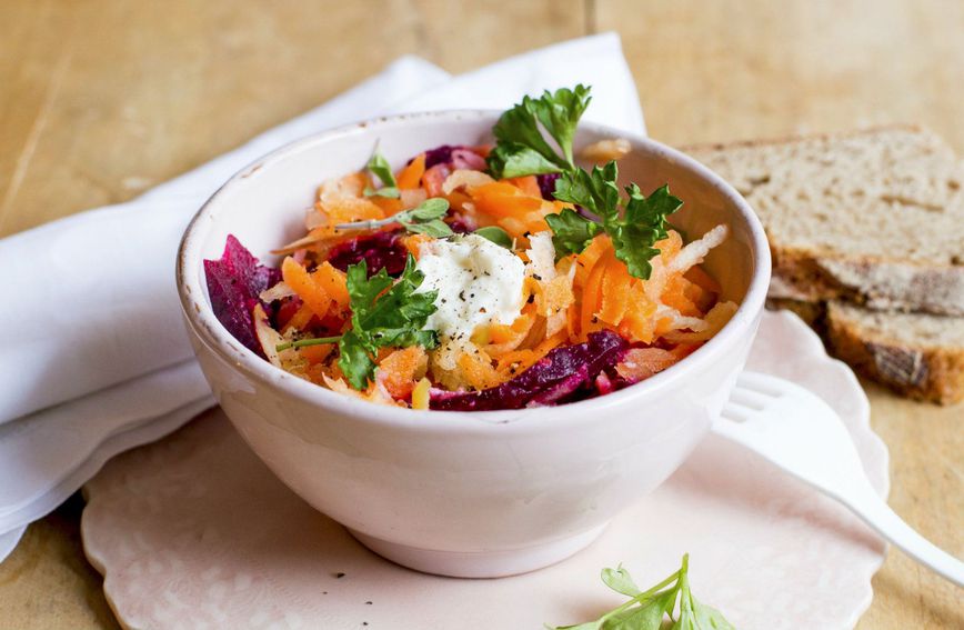 zimska salata, čišćenje tijela, masnoće