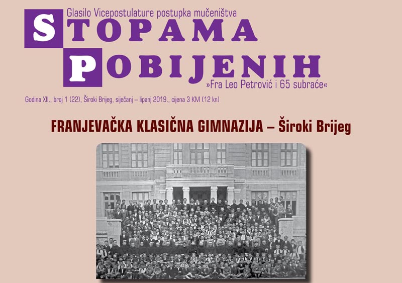 stopama pobijenih franjevaca