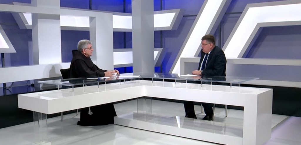Fra Ante Marić, Mario Vrankić, naša tv, Dobar loš zao emisija