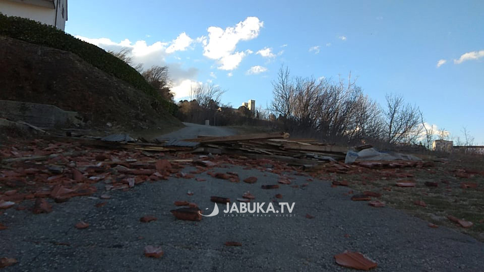 Široki Brijeg, bura