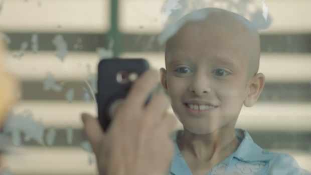 bolesno dijete, osmijeh