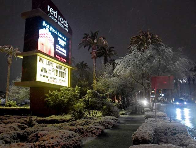 las vegas u snijegu