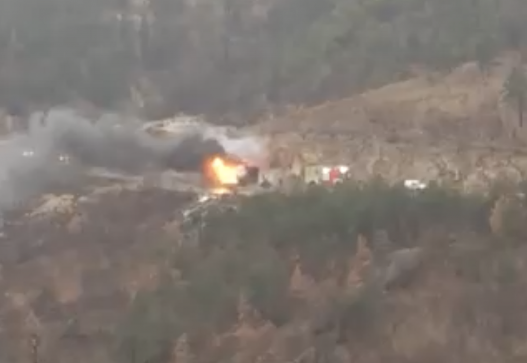 Automobil planuo između Mostara i Širokog Brijega