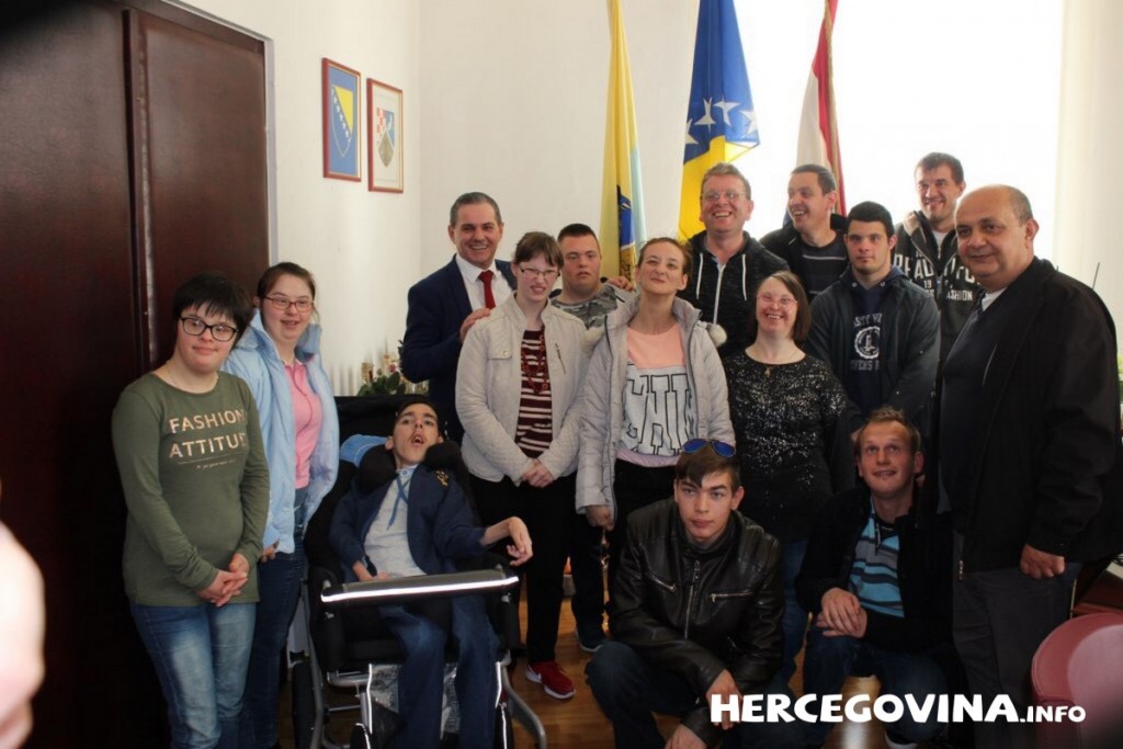 ČAPLJINA: Načelnik Vidić ugostio osobe s Down sindromom