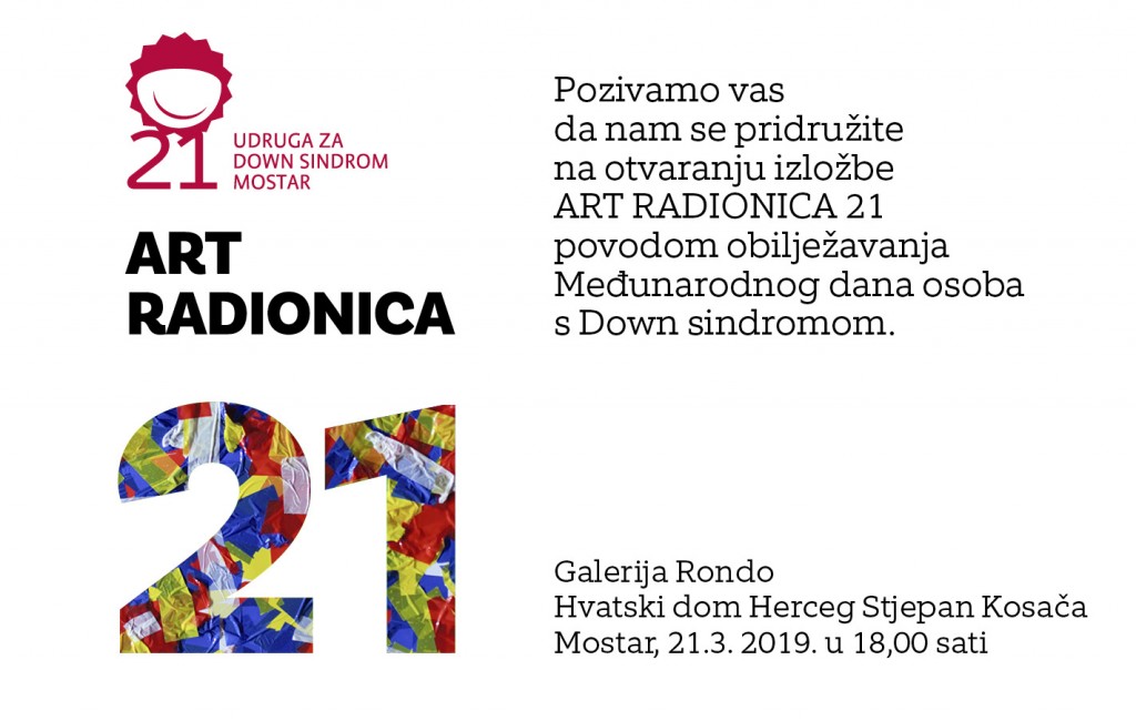 Down sindrom, Mostar, Izložba
