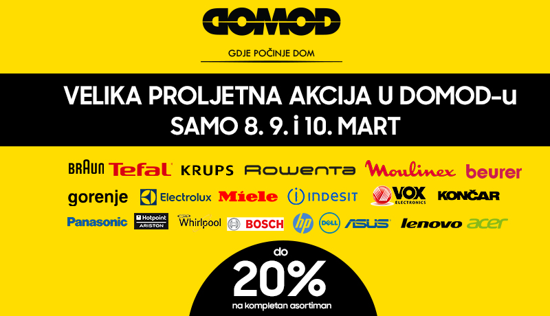 Domod, Domod, akcija