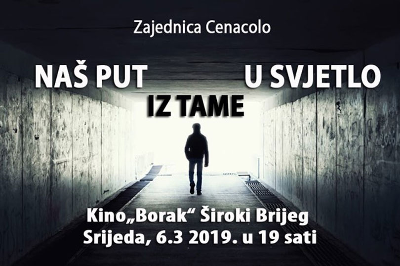 'Naš put iz tame u svjetlo': Mladi iz zajednice Cenacolo dolaze u Široki Brijeg