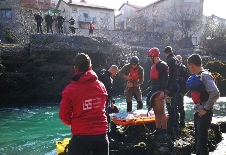 Mostar, Neretva, HGSS Mostar, potraga