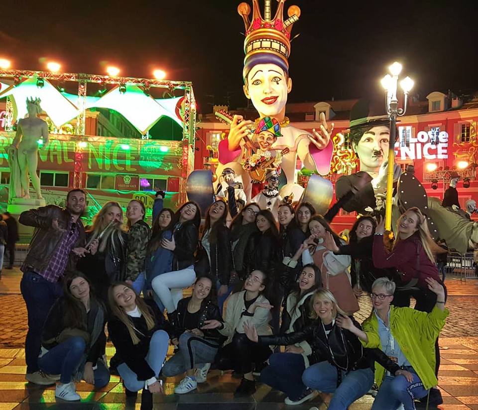 Mostarske mažoretkinje, Carnaval de Nice 