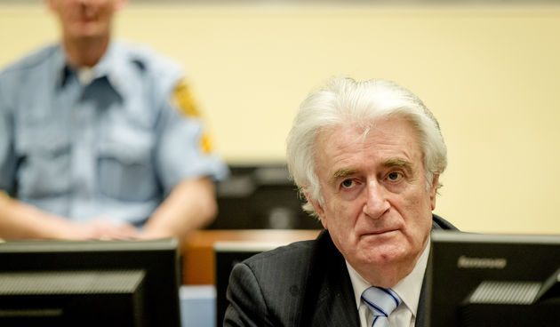 radovan karadžić, Haag