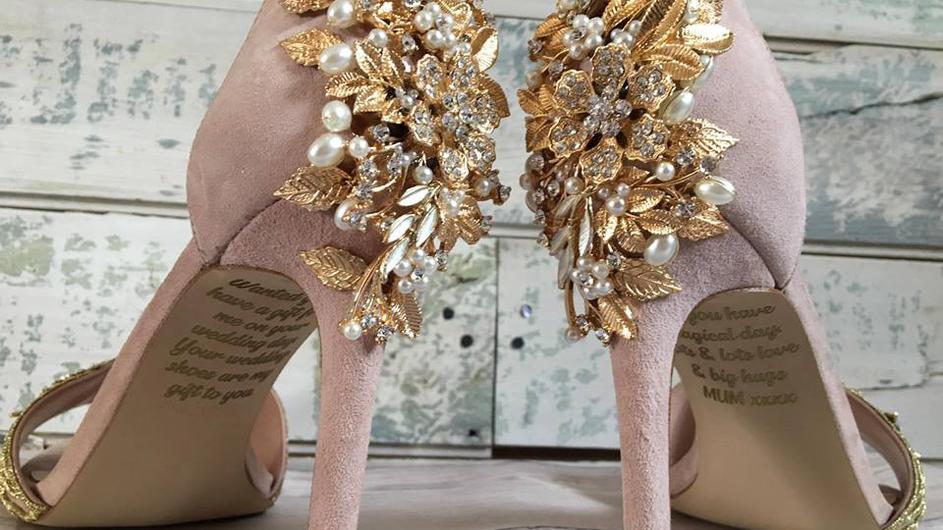 potpetice, cipele, poruka, mama, vjenčanje