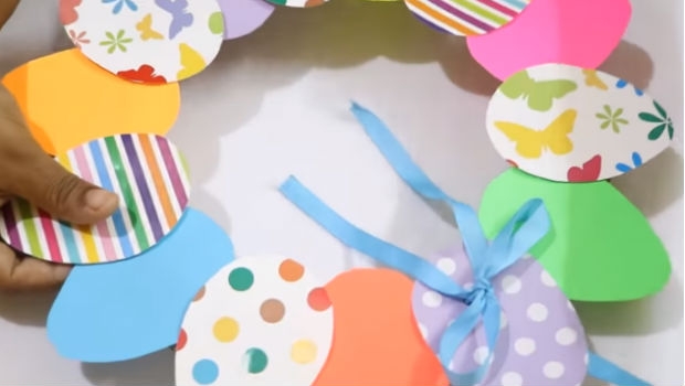 uskrsni vijenac, ideja