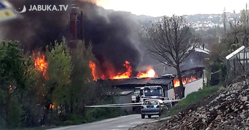 Široki Brijeg, požar
