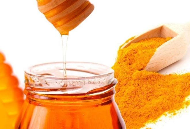 prirodni antibiotik, kurkuma, med