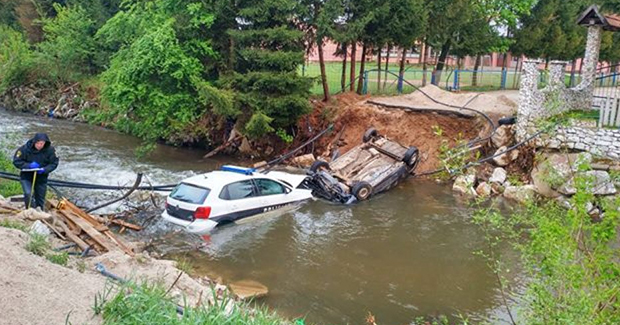 Travnik, policijska potjera