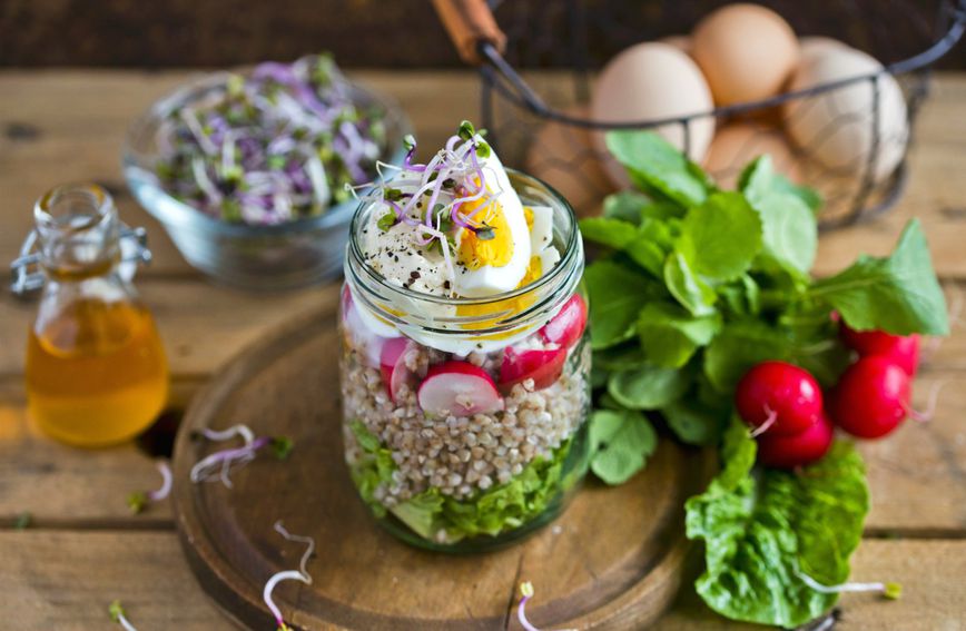 proljetna salata, Uskrs, hrana za jelo