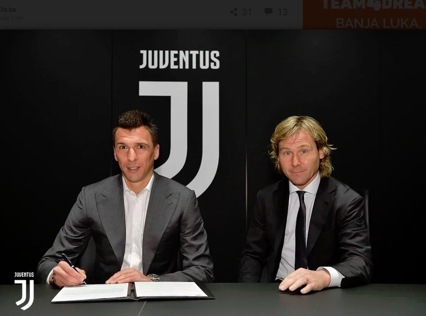 Mario Mandžukić, Juventus, Mario Mandžukić, Juventus