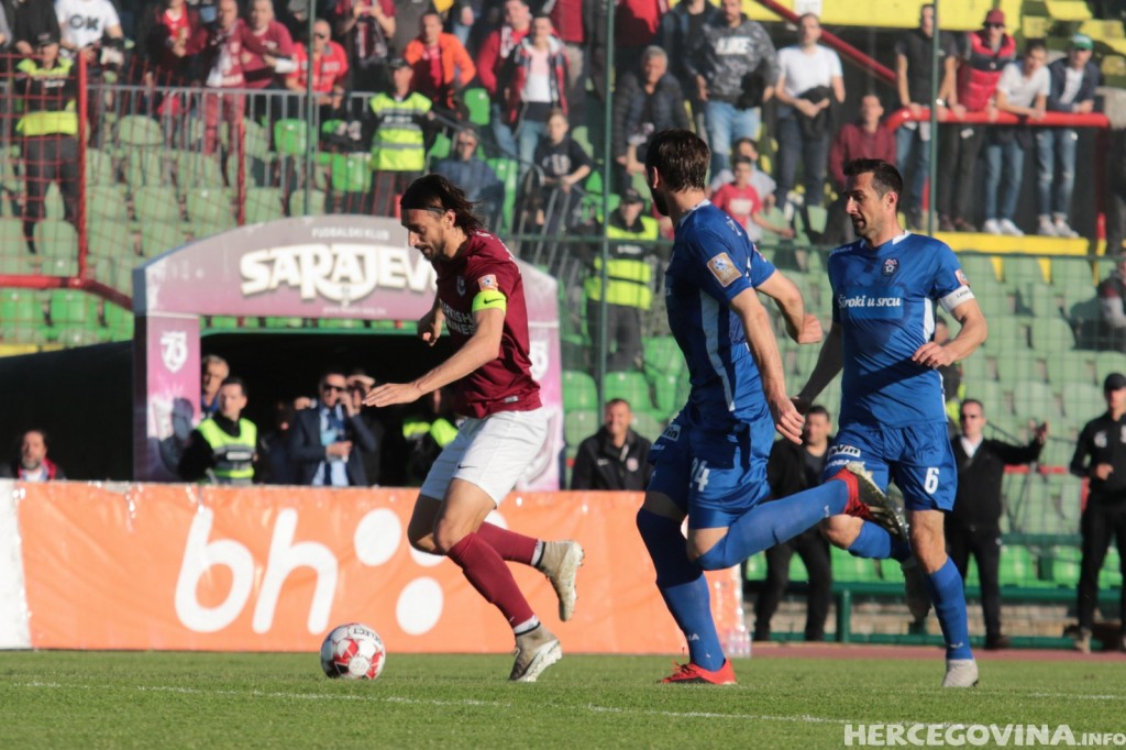 FK Sarajevo iz Sarajeva, FK Sarajevo, NK Široki Brijeg, FK Sarajevo, HŠK Zrinjski, BH Telecom Premijer liga BIH