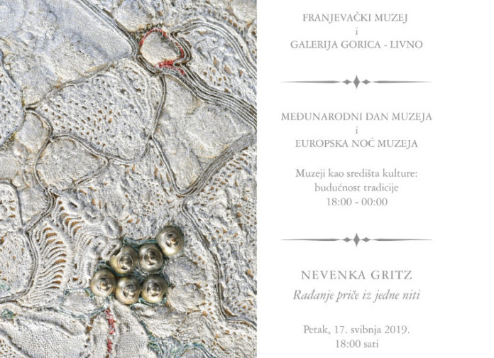 Livno/Gorica: Otvaranje izložbe Nevenke Gritz u povodu Međunarodnoga dana muzeja
