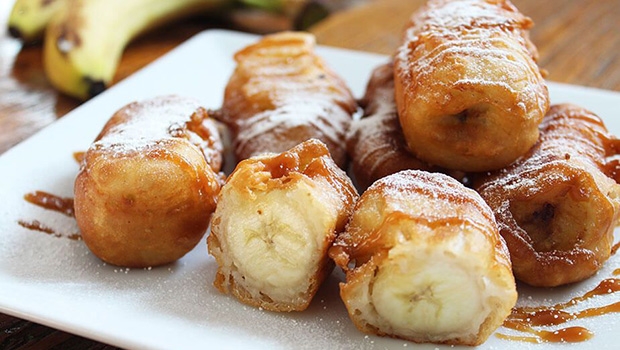 pohane banane, recept