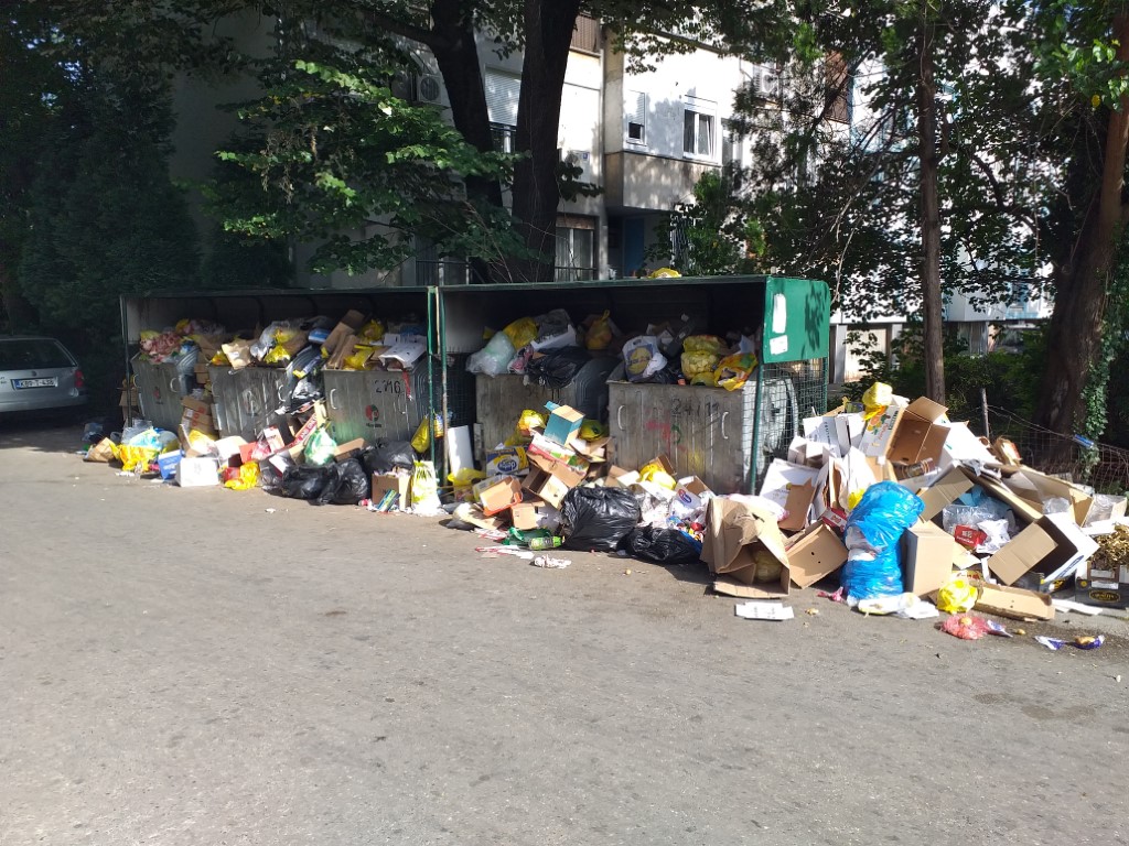 Smeće, uborak, Mostar, Smeće