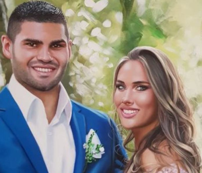 Hrgovića i njegovu mladenku kum iznenadio darom koji je naslikao tomislavgradski slikar Ivica Jurčević