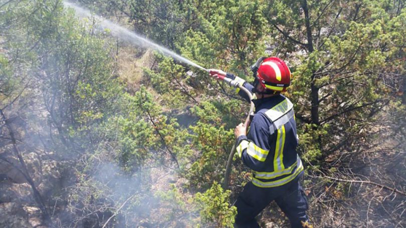 požar, kravice, vodopad kravice