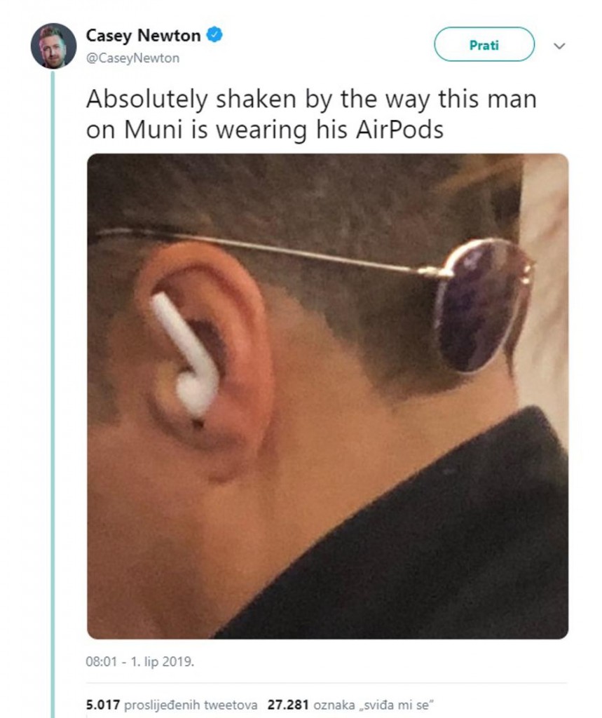 Slušalice, nošenje slušalica