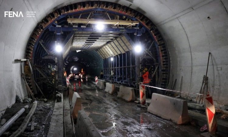 radovi, Vranduk , putevi, tunel, video