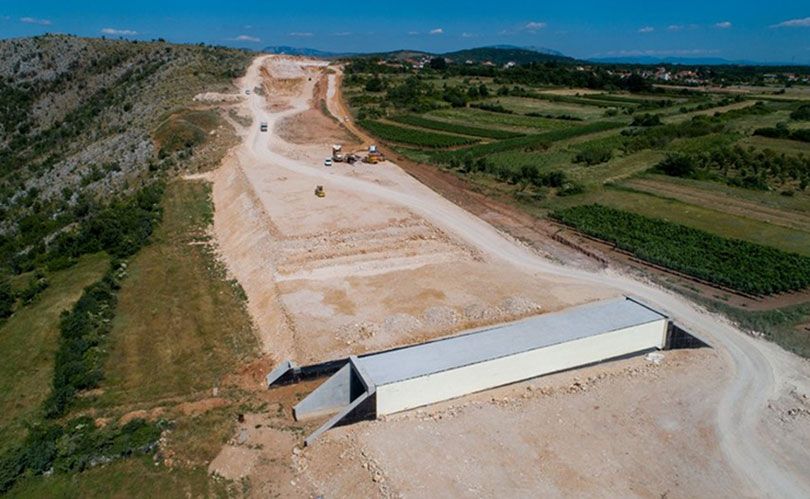 buna-počitelj, izgradnja autoceste