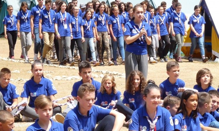 Boračko jezero, susret izviđača "jednostavno prijatelji", kamp, izviđački centar mostar- zenica