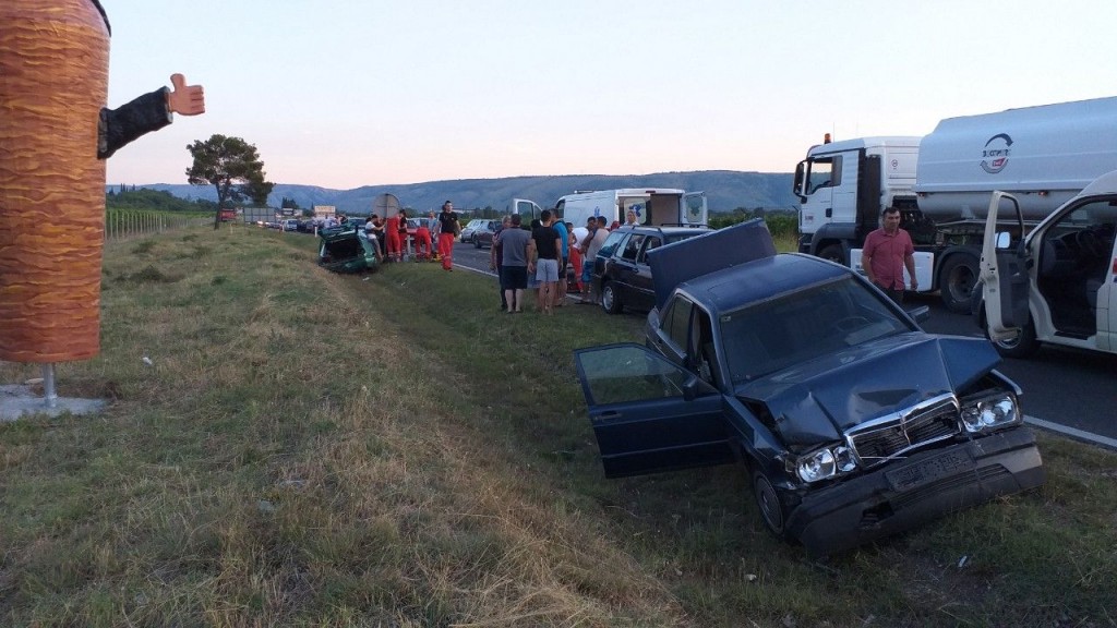 Mostar, prometna nezgoda